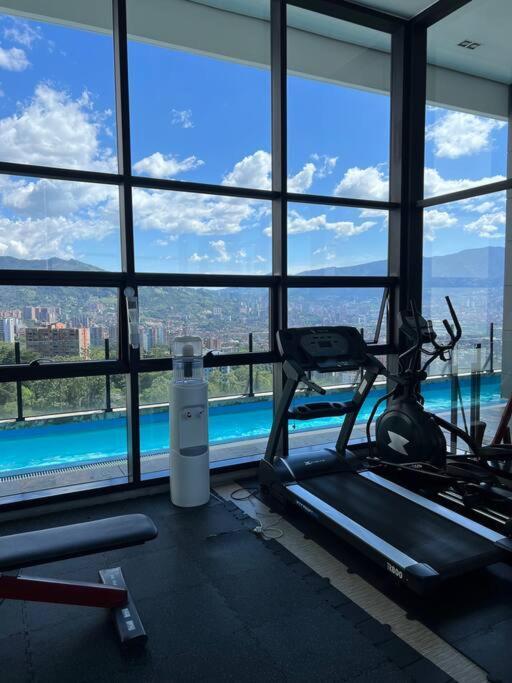 Appartamento Apartamento De Lujo Con La Mejor Vista De Medellín Esterno foto