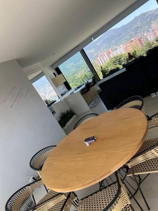 Appartamento Apartamento De Lujo Con La Mejor Vista De Medellín Esterno foto