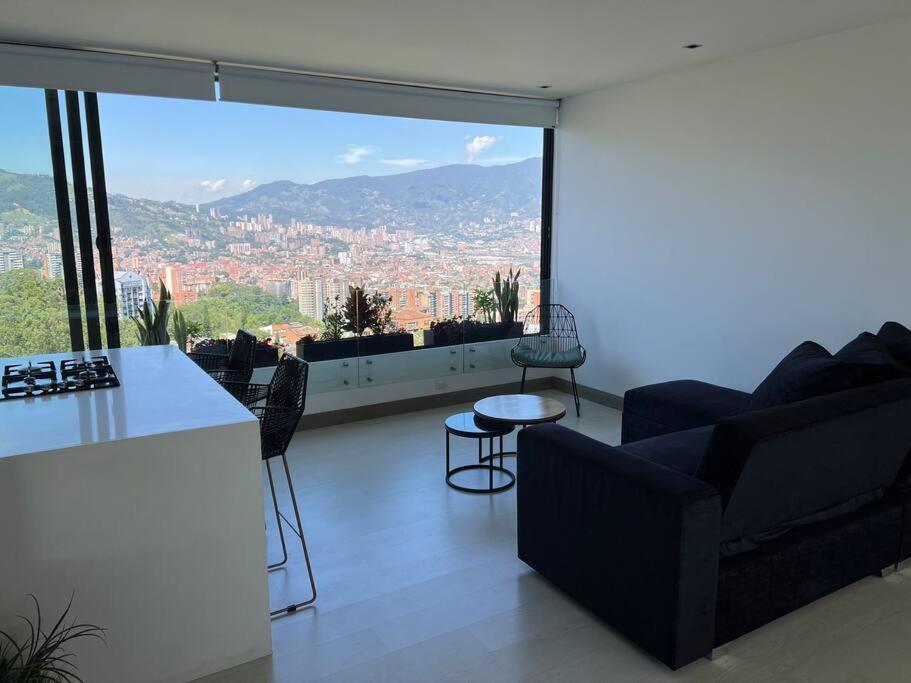 Appartamento Apartamento De Lujo Con La Mejor Vista De Medellín Esterno foto