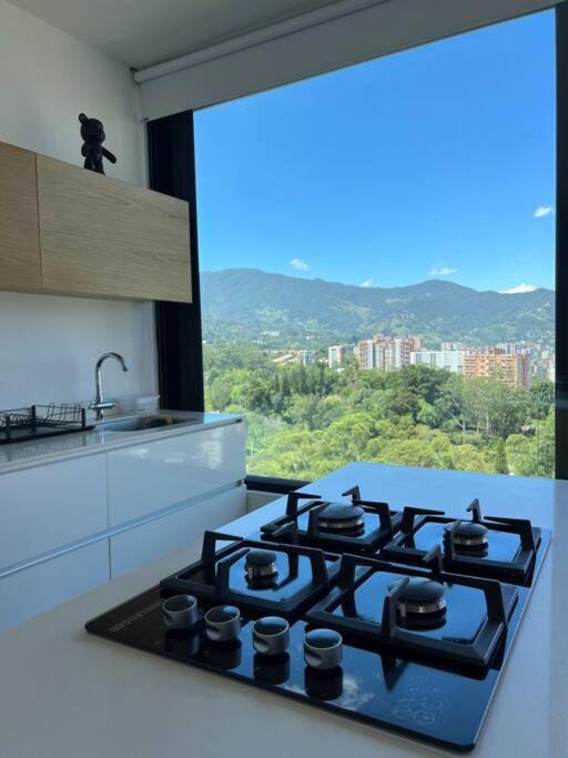 Appartamento Apartamento De Lujo Con La Mejor Vista De Medellín Esterno foto