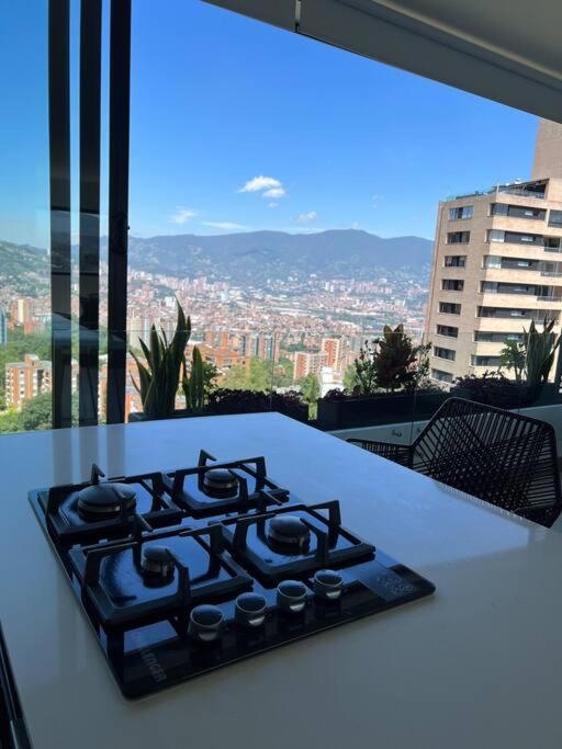 Appartamento Apartamento De Lujo Con La Mejor Vista De Medellín Esterno foto