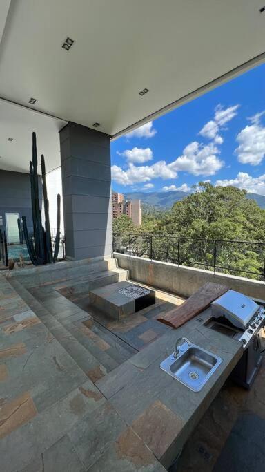 Appartamento Apartamento De Lujo Con La Mejor Vista De Medellín Esterno foto