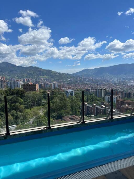 Appartamento Apartamento De Lujo Con La Mejor Vista De Medellín Esterno foto