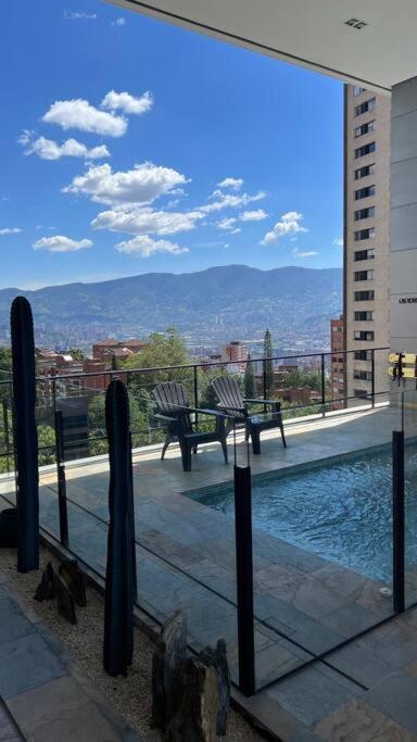 Appartamento Apartamento De Lujo Con La Mejor Vista De Medellín Esterno foto